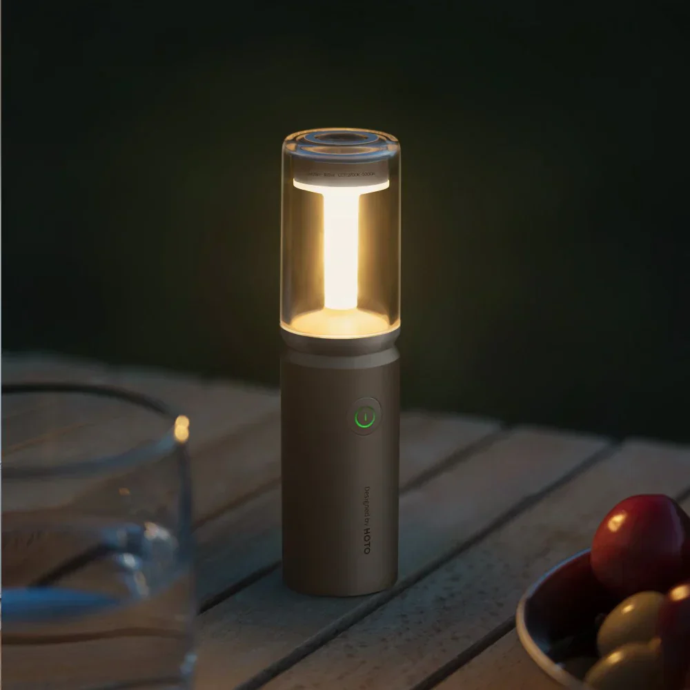HOTO CampLight Rechargeable LED Camping Lantern | 180° Adjustable Beam, Warm & Cool Light (3000–5700K), Power Bank Function, Magnetic Mount & USB-C Charging (HTT0028GL / QWLYD001) - Image 9