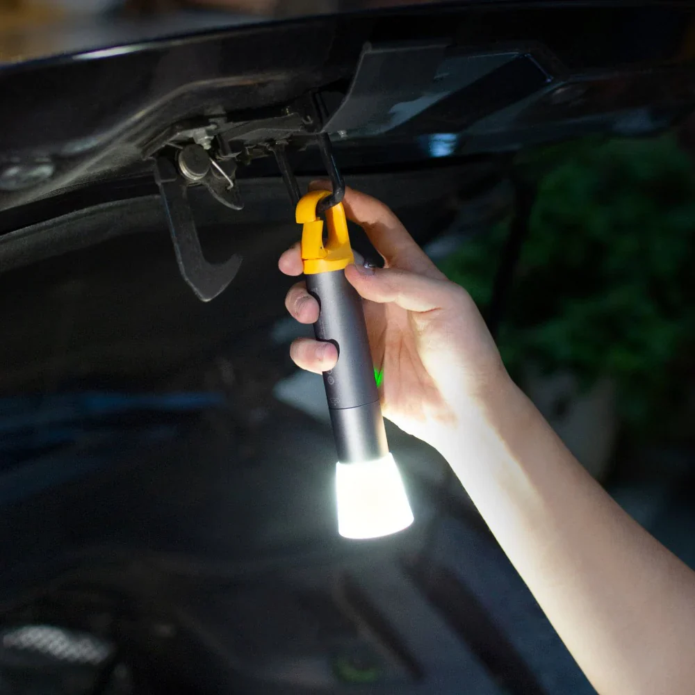 HOTO 12V Cordless Flashlight Lite | High-Brightness LED Torch | Rechargeable, Compact & Lightweight | For Home, Outdoor, Emergency & Repair Use (HTE0015GL / QWSDT001) - Image 7